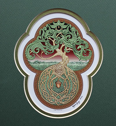 ‘Celtic Tree of Life’ by Kevin Dyer